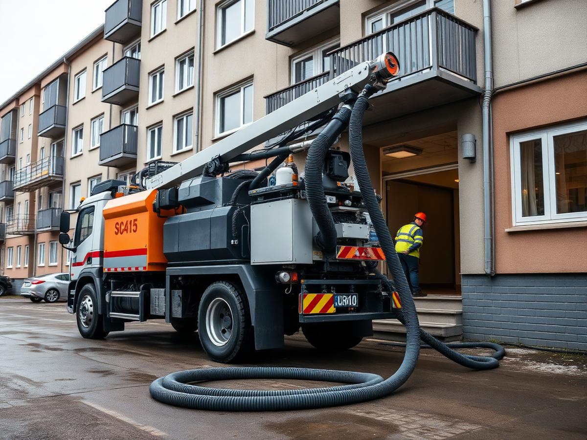 Pumpad avjämning i flerbostadshus